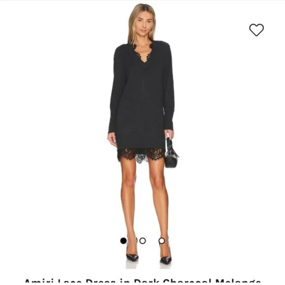 Amiri lace dress | Brochu Walker